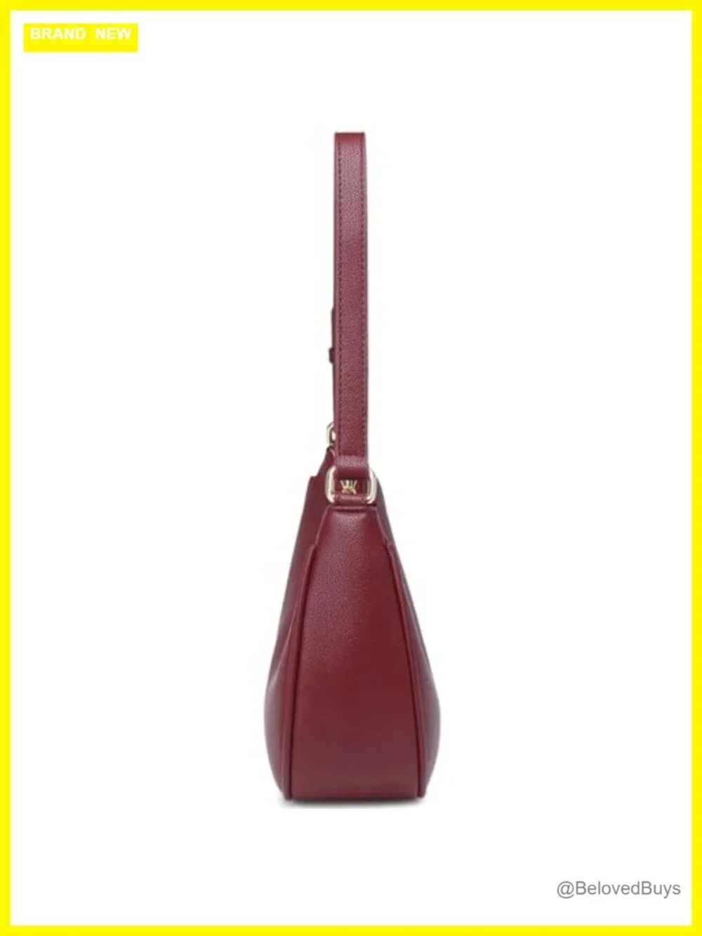 PU Leather Hobo Tote Handbag with Zipper Closure